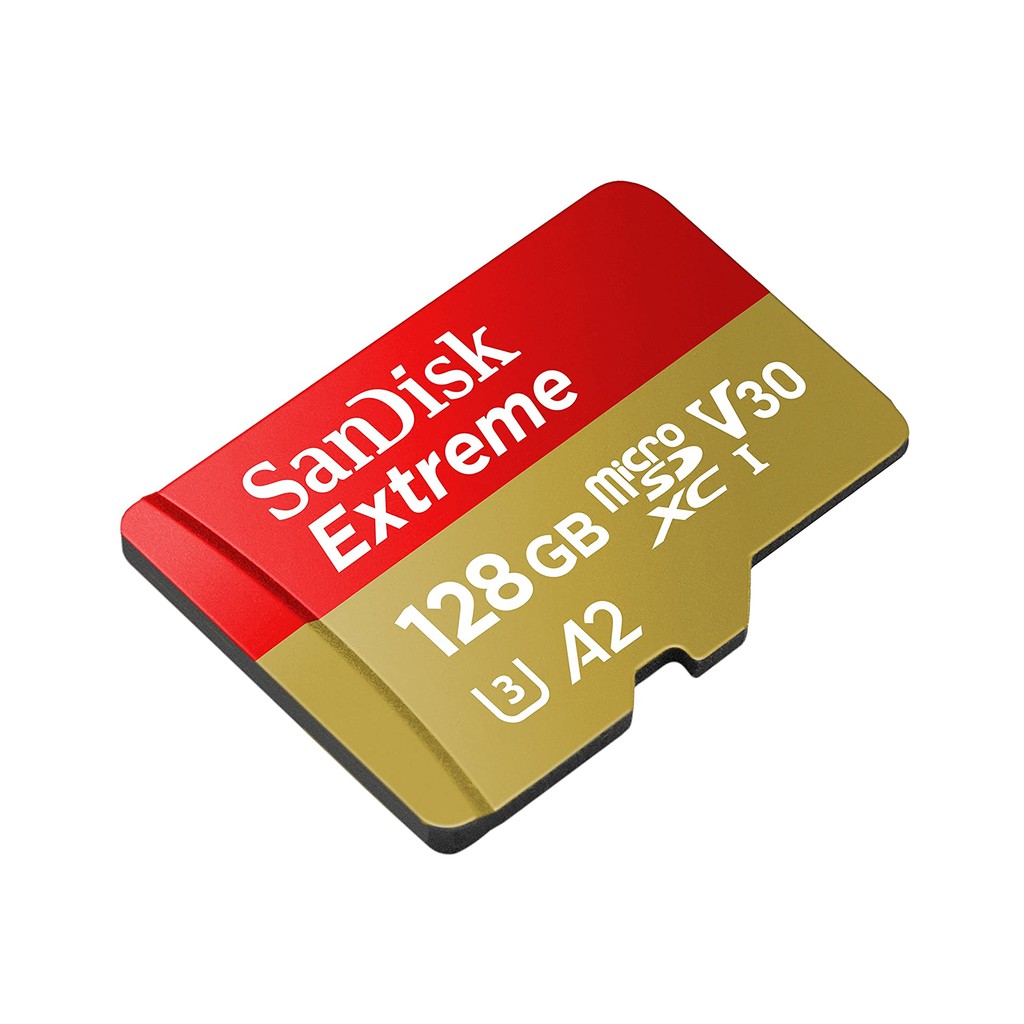 Thẻ nhớ microSDXC SanDisk Extreme 128GB UHS-I 4K UHD Video A2 U3 V30 upto 160MB/s Mobile Gaming