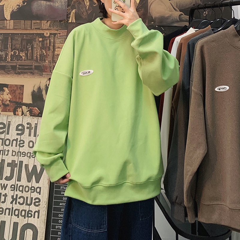 Áo sweater nỉ cotton dài tay thời trang | BigBuy360 - bigbuy360.vn