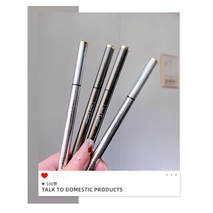 Bút Kẻ Mắt Dạng Lỏng Siêu Mịn Gella 'S 0.08mm