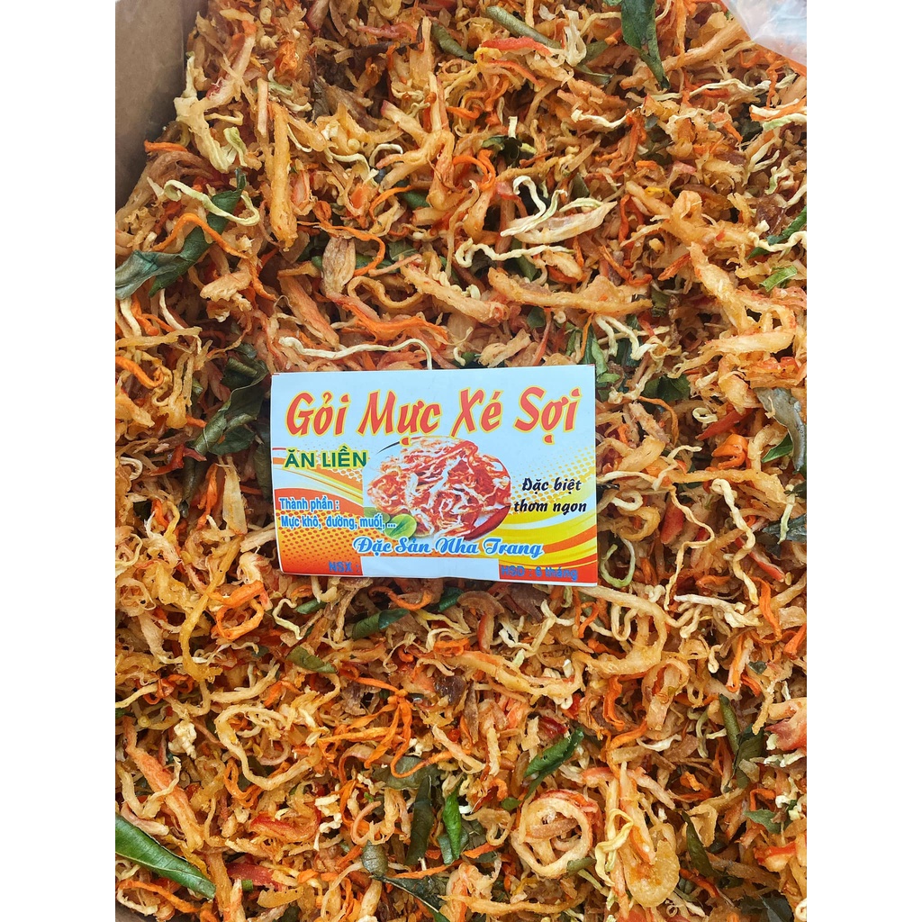 Gỏi Mực Xé Sợi Thơm Ngon ĐẶC BIỆT LOẠI 1 - Đặc Sản Nha Trang Chính Hiệu | BigBuy360 - bigbuy360.vn