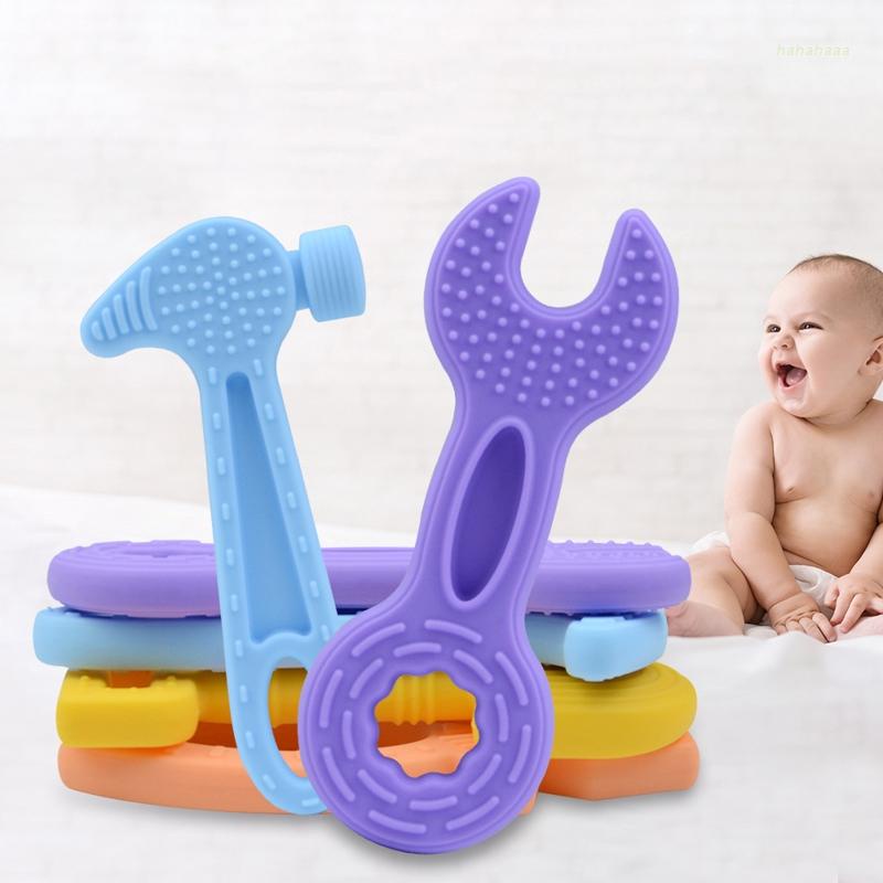 Bộ 4 Món Đồ Chơi Ngậm Mọc Răng Bằng Silicone Dành Cho Trẻ Nhỏ