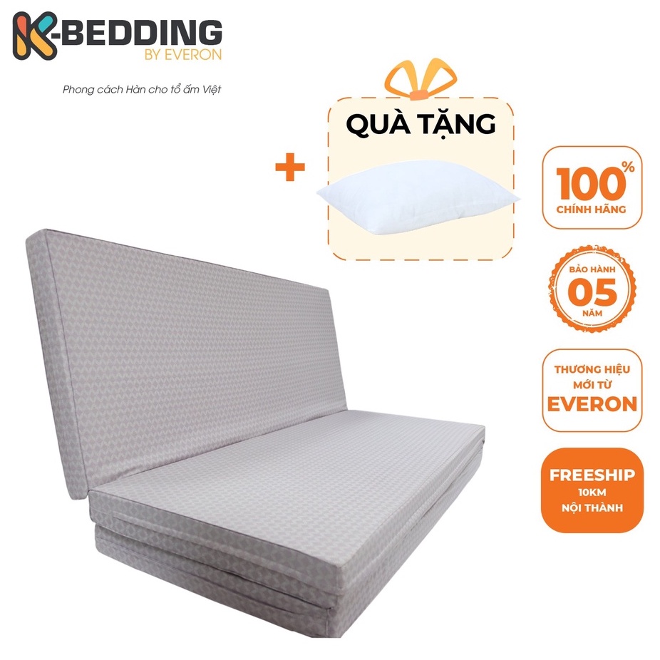 [Mã LIFEM1 giảm 50k đơn 99k] Nệm Gấp PE (Bông Ép) K-Bedding MTP 1m8 (Giao màu ngẫu nhiên)