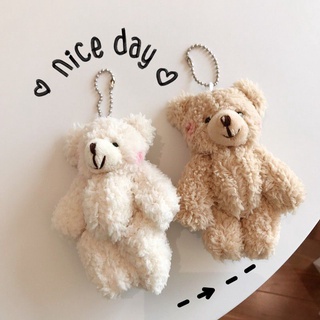 Móc khóa Gấu Bông treo balo túi xách phụ kiện móc khóa xe gấu 🐻