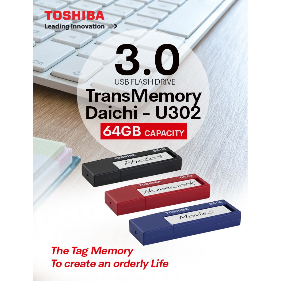 USB TOSHIBA 3.0 64GB , 32GB , 16GB , 8GB DAICHI , USB 3.0, Bảo Hành 24 Tháng | BigBuy360 - bigbuy360.vn