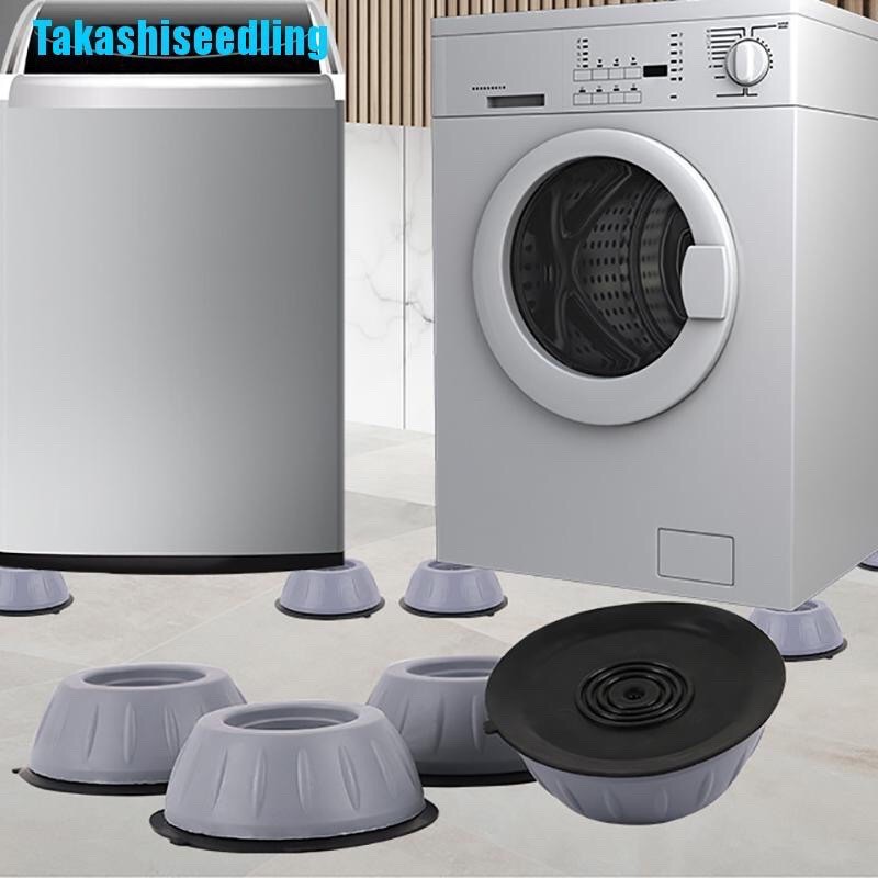 [hàng loại 1] Bộ 4 Miếng Đệm Cao Su Chống Rung Máy Giặt,Đế Chống Ồn Máy Giặt,Chân Đỡ  Đa Năng Tủ Lạnh