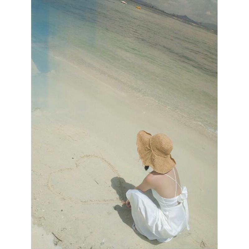 Đầm maxi đan dây lưng thắt nơ đi biển kèm ảnh thật | BigBuy360 - bigbuy360.vn