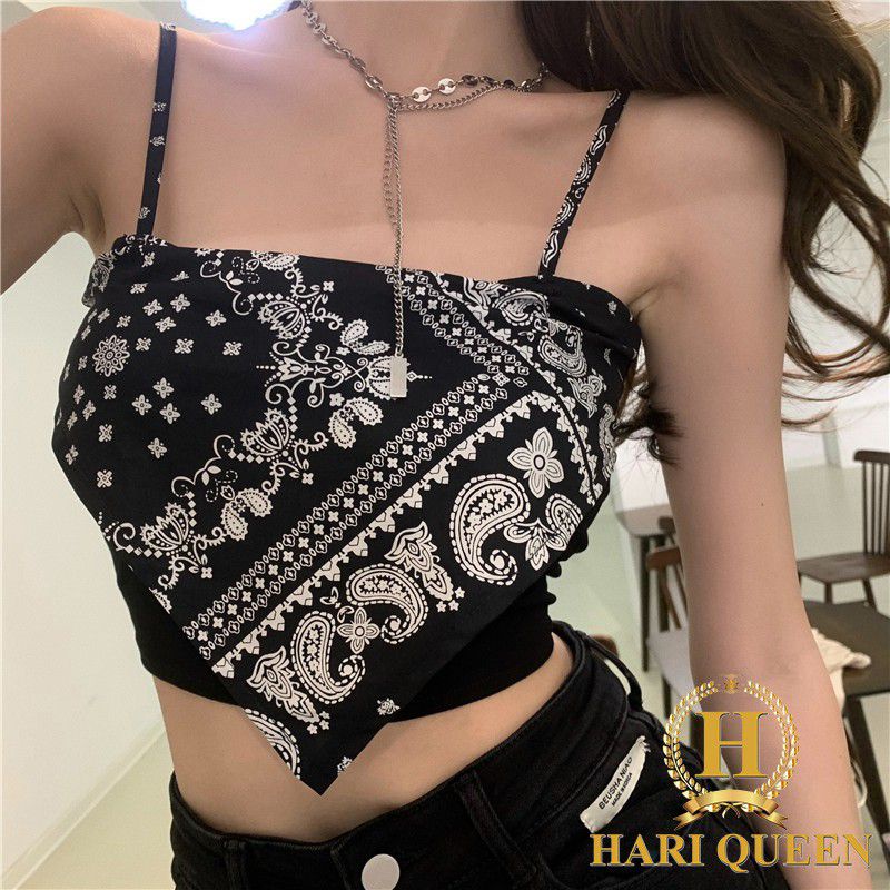Áo yếm họa tiết hai dây nhỏ HSU