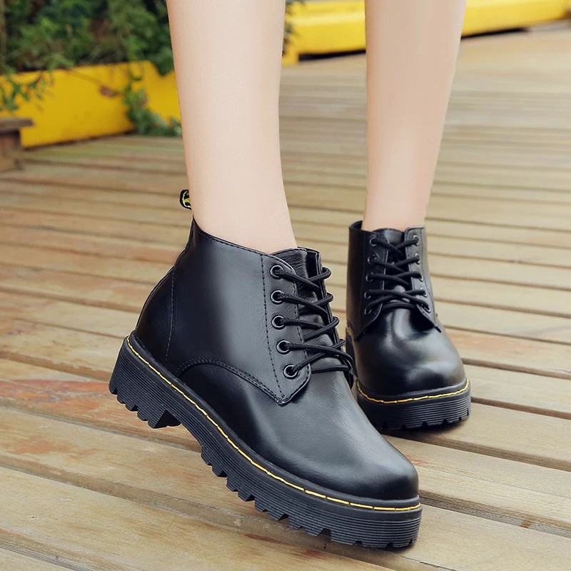 Boot chiến binh da lì loại 1 đế cao su siêu bền - 6242 kèm ảnh thật , không chỉnh sửa | BigBuy360 - bigbuy360.vn