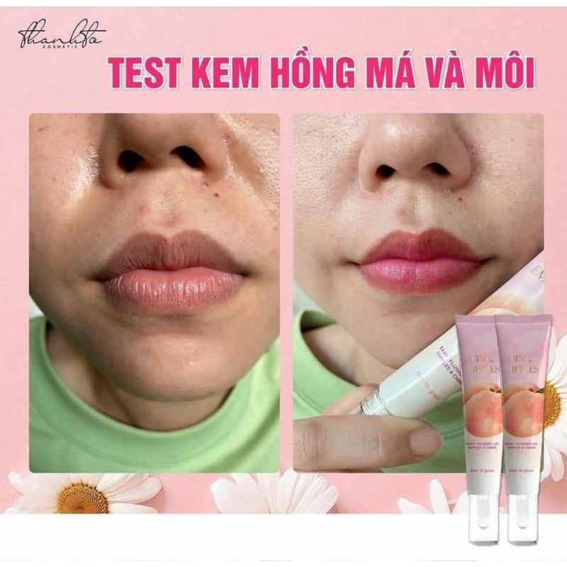 KEM DƯỠNG MÁ HỒNG PINK EMULSION CHO ĐÔI MÁ/MÔI HỒNG HÀO NHANH CHÓNG -THANH TÔ COSMETICS