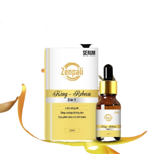 Serum Làm Mờ Thâm King Reborn Zenpali 10ml tác dụng làm mờ thâm, dưỡng ẩm sáng da