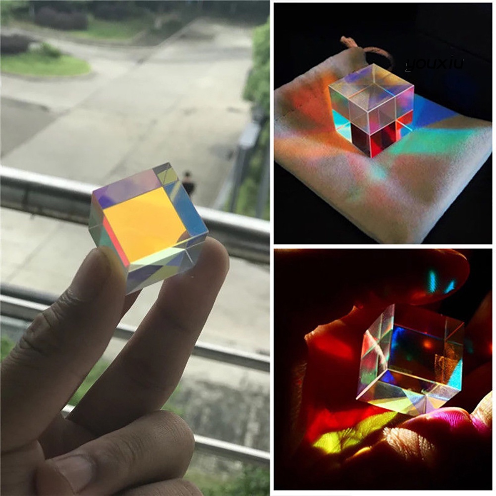 Khối Lập Phương Lăng Kính Quang X-Cube Dichroic Đồ Chơi Giáo Dục