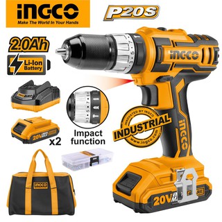 Khoan pin 20v 13mm Ingco ( Có Búa) CIDLI2003 cực khoẻ