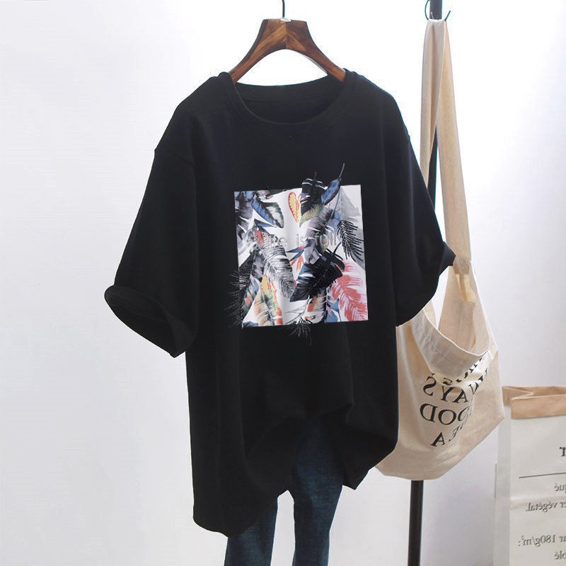 NRVP Áo thun ngắn tay phong cách thời trang mùa hè Hàn Quốc 2021