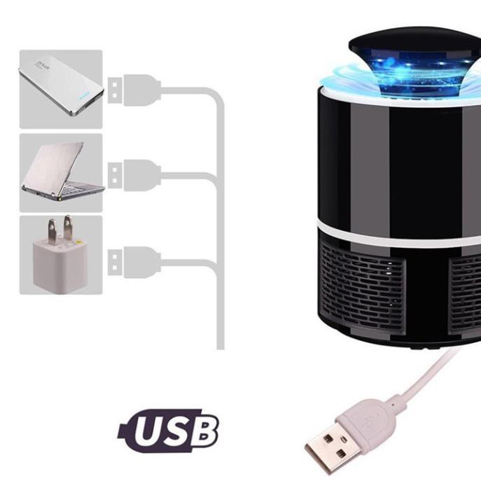 [FreeShip - Nhập Khẩu] Đèn bắt muỗi USB hình trụ thông minh bóng hút led tia uv thế hệ mới 2020 __ShopKhanhSky