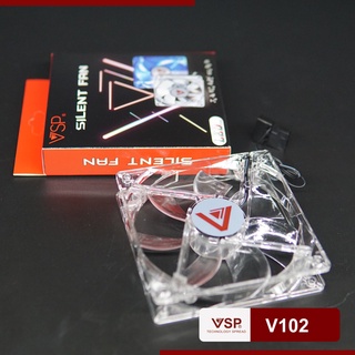Fan Case V-08cm LED(8cm) - Bảo Hành 3 Tháng