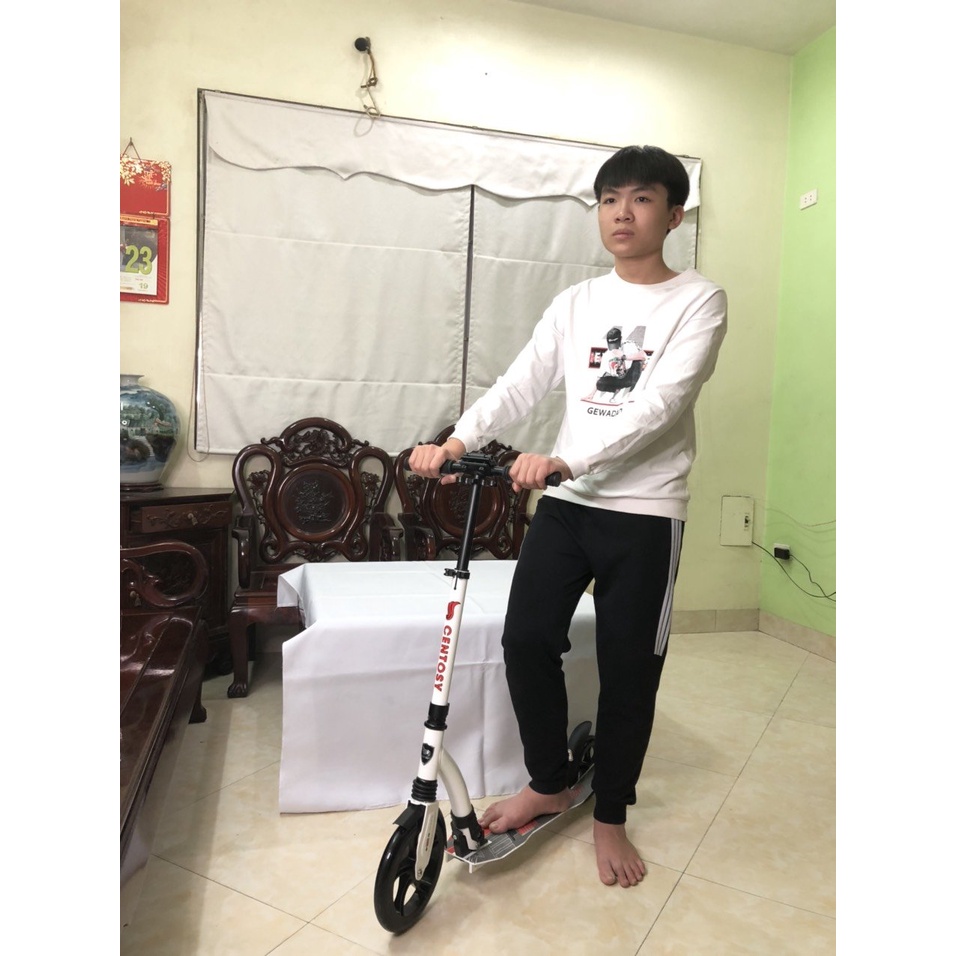 [CHÍNH HÃNG] Xe Trượt Scooter Người Lớn Centosy A7 Centosy Xe Dap