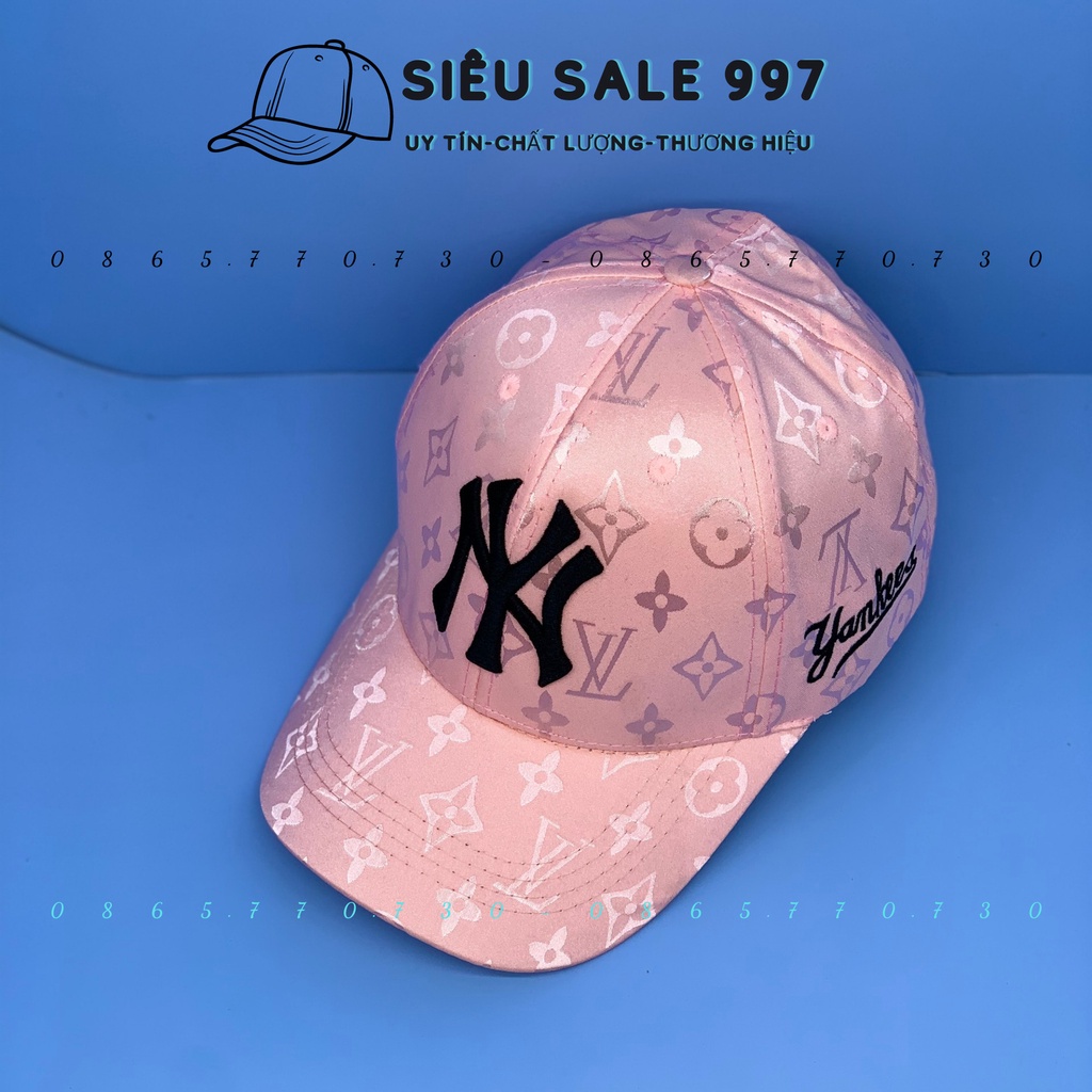 MŨ LƯỠI TRAI CHẤT VẢI GẤM THÊU LOGO N -YY CAO CẤP THỜI TRANG NAM NỮ SIÊU ĐẸP