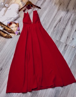 Váy Maxi Boho cột cổ cực xinh ❤️ ( hình thật ) vintage