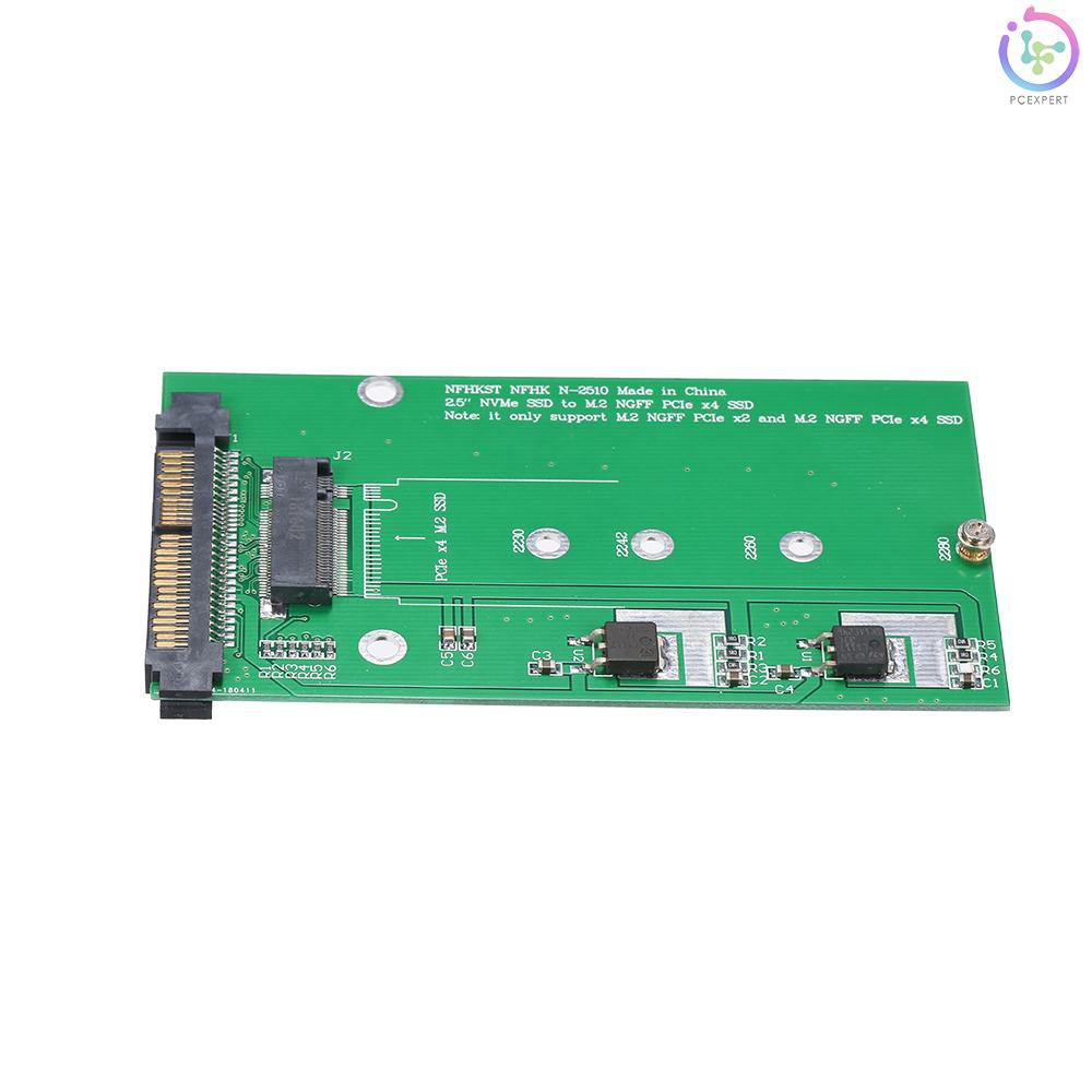 Thẻ chuyển đổi NVME sang NGFF M-KEY U.2 sang M.2 PCI-E giao diện PCI-E 4X nguồn SATA