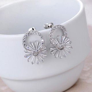 Bông tai thời trang Hậu Duệ Mặt Trời bạc 925