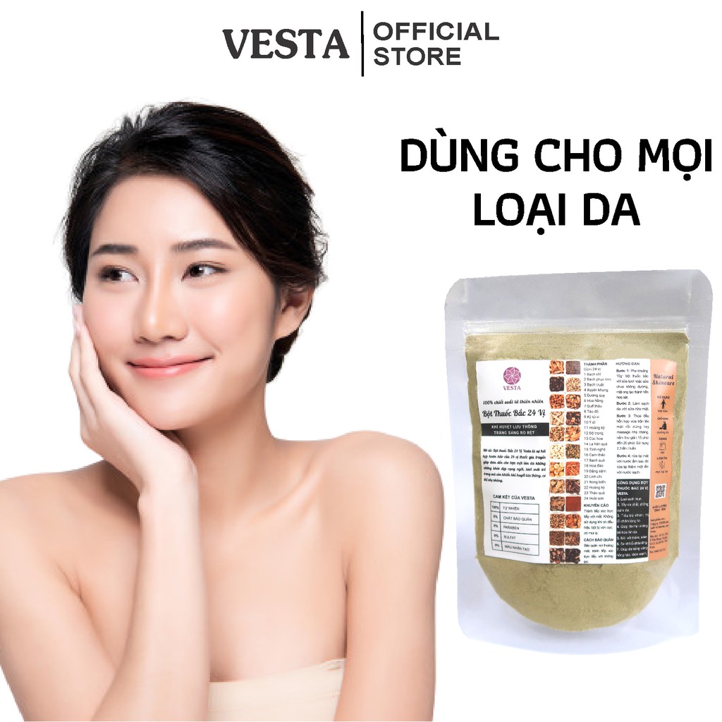Bột Thuốc Bắc 24 Vị Vesta 100gr | BigBuy360 - bigbuy360.vn