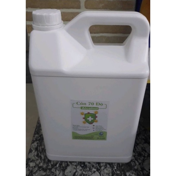 HCM _TRỢ GIÁ can 5 lít cồn 70 độ ,chuyên dùng để  sát  khuẩn ,rửa tay hàng công ty .