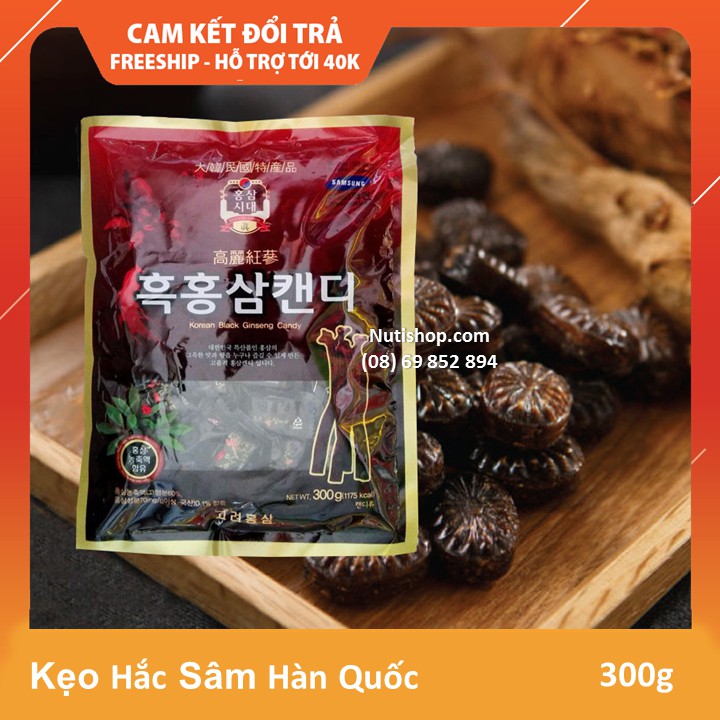 Kẹo Hắc Sâm Hàn Quốc 300g