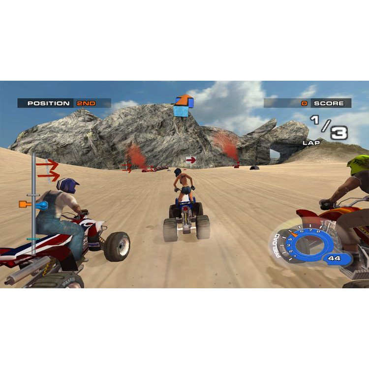 Đĩa Dvd Game Ps2 Atv Quad Power Racing 2