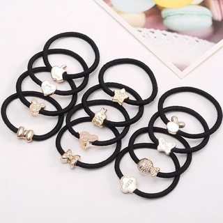 Dây buộc tóc đính đá 1k (giao mẫu ngẫu nhiên)