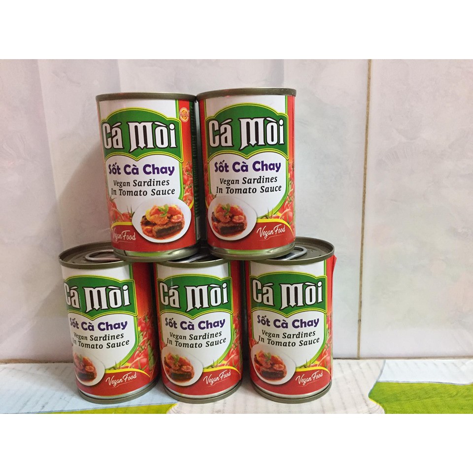 Cá Mòi Hộp Chay - Hộp 150g