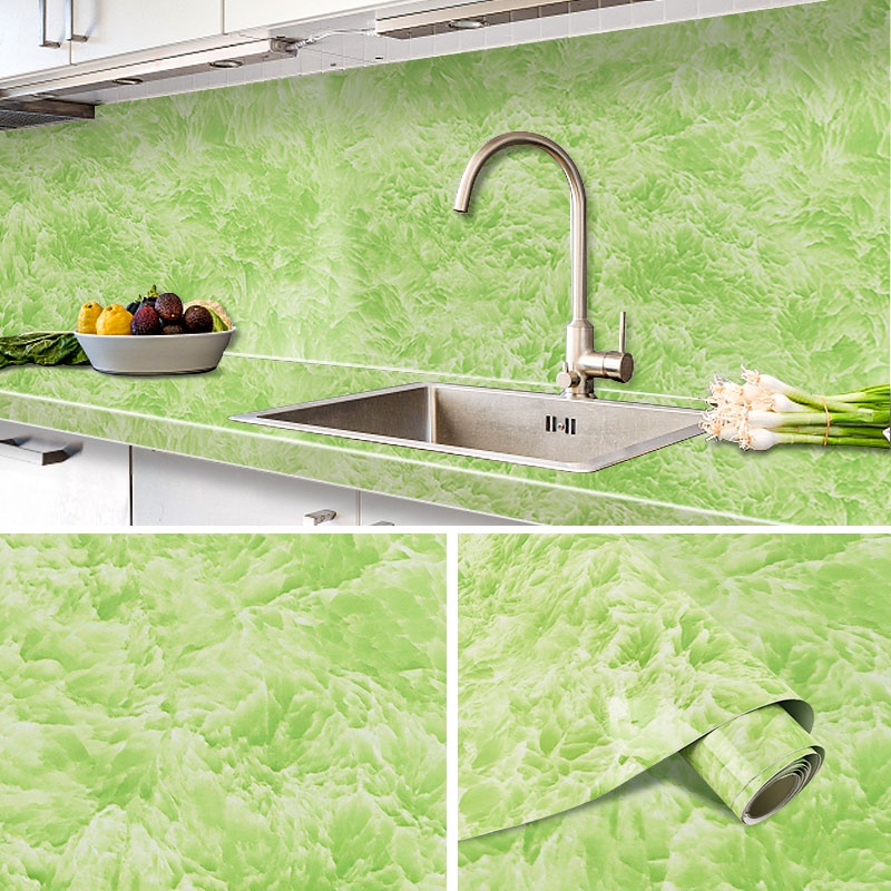 DECROOM Giấy dán tường nhà bếp nước chống dầu mỡ dễ dàng lau chùi rộng 60cm*3m/1m