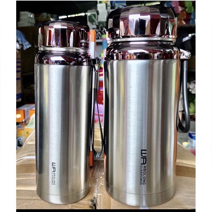 Bình đựng nước giữ nhiệt nóng lạnh BAOL 1000ML - 1200 ML - 1500ml lõi inox 304| Happy shop 888| Bình ủ