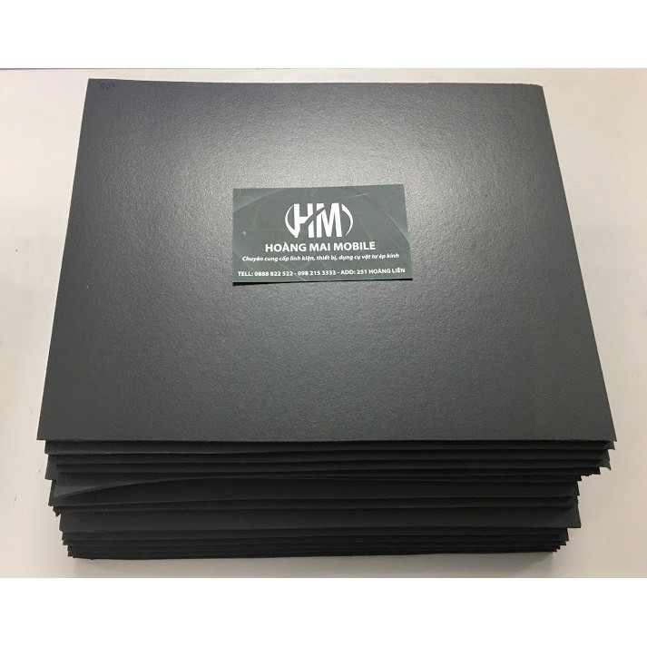Cao su đen thần thánh ép kính 260x190mm (dầy 6, 8, 10mm)
