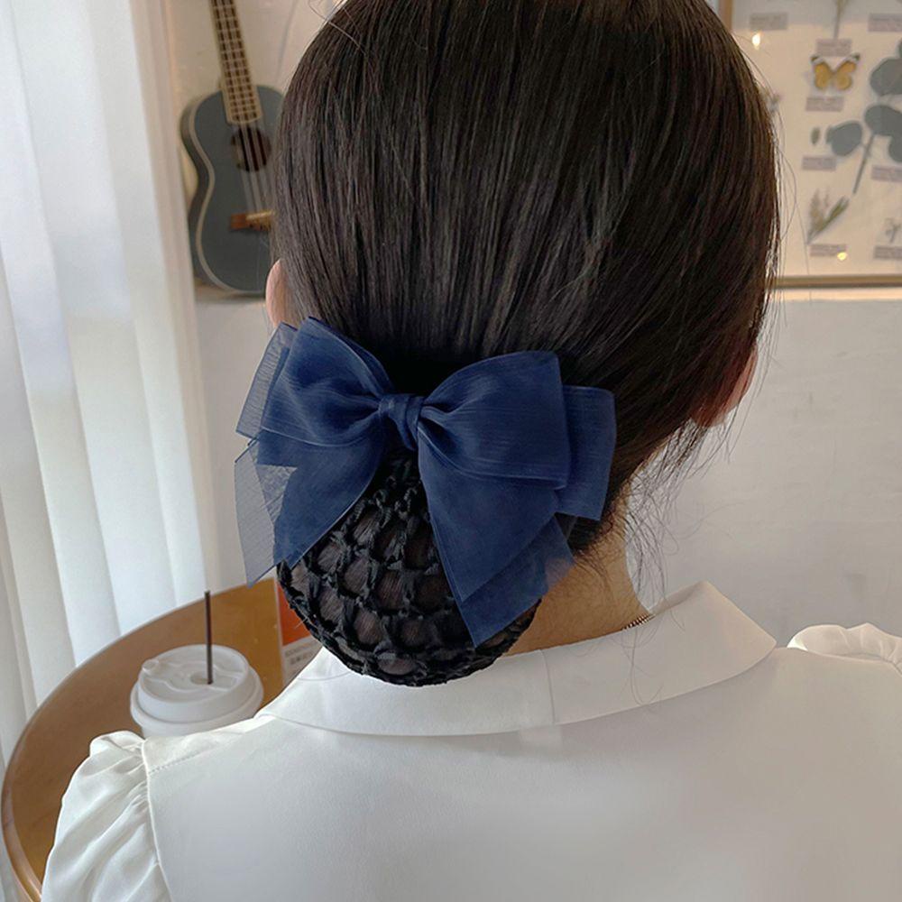 MXGOODS Kẹp Tóc Đan Móc Phong Cách Retro Hàn Quốc Cổ Điển Làm Quà Tặng Ngày Của Mẹ Cho Bạn Gái