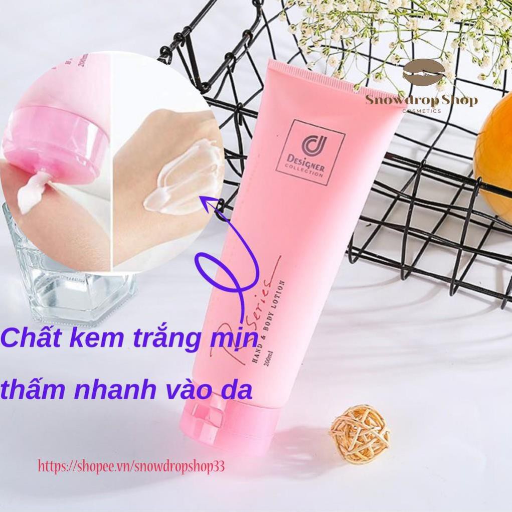 Dưỡng thể hương nước hoa Designer Collection R-Series Hand and Body lotion 200ml