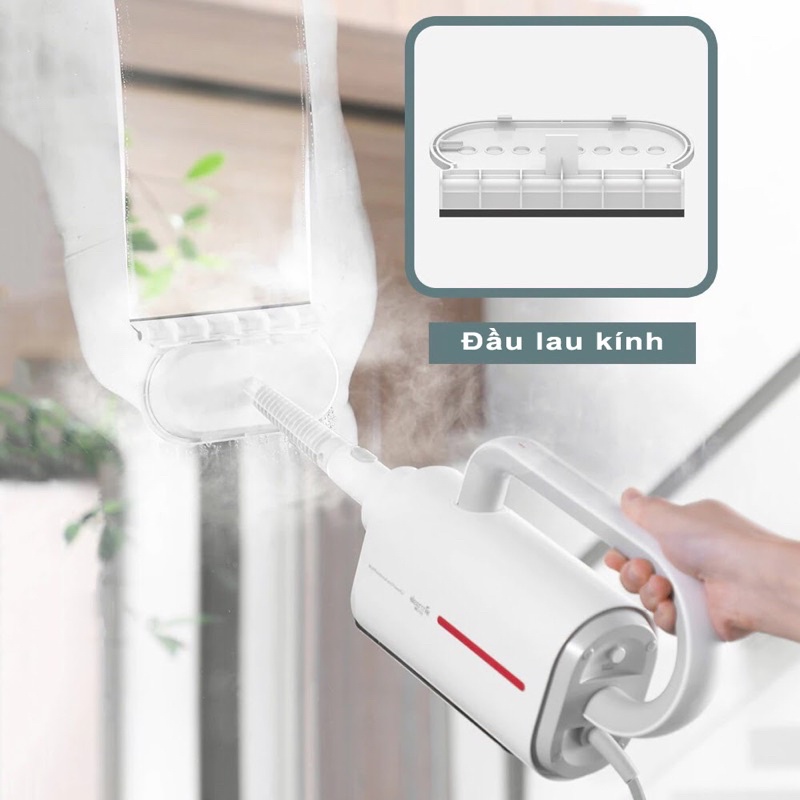 Máy Lau Nhà Hơi Nước Nóng Deerma 5 trong 1 ZQ610 Chính Hãng FullBox Vệ Sinh Nhà Cửa đa năng