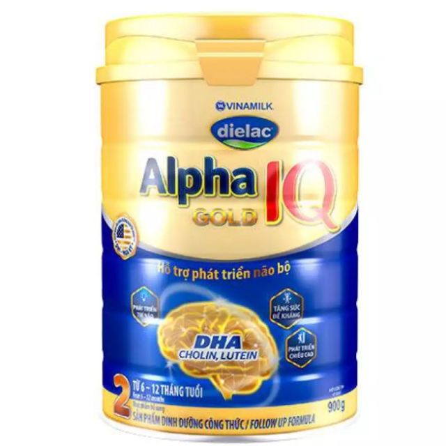 Sữa bột Dielac Alpha Gold Step 2 900g