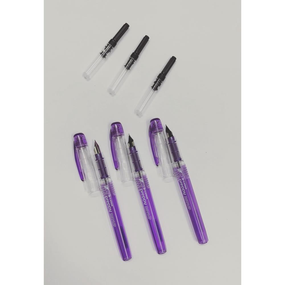 Combo 3 Bút máy PREPPY Platinum Nhật Bản bút màu 0.3 dành cho học sinh viết dễ dàng, chữ đẹp
