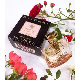 Nước hoa nữ BVL Splendida Rose Rose EDP 5ml