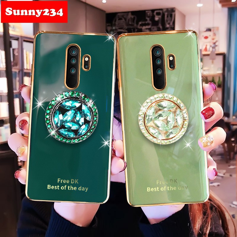 Ốp điện thoại silicon mềm gắn nhẫn đỡ Redmi Note 9 Pro Max Note 8 7 6 Pro Redmi 7 7A 8 8A K20 K30