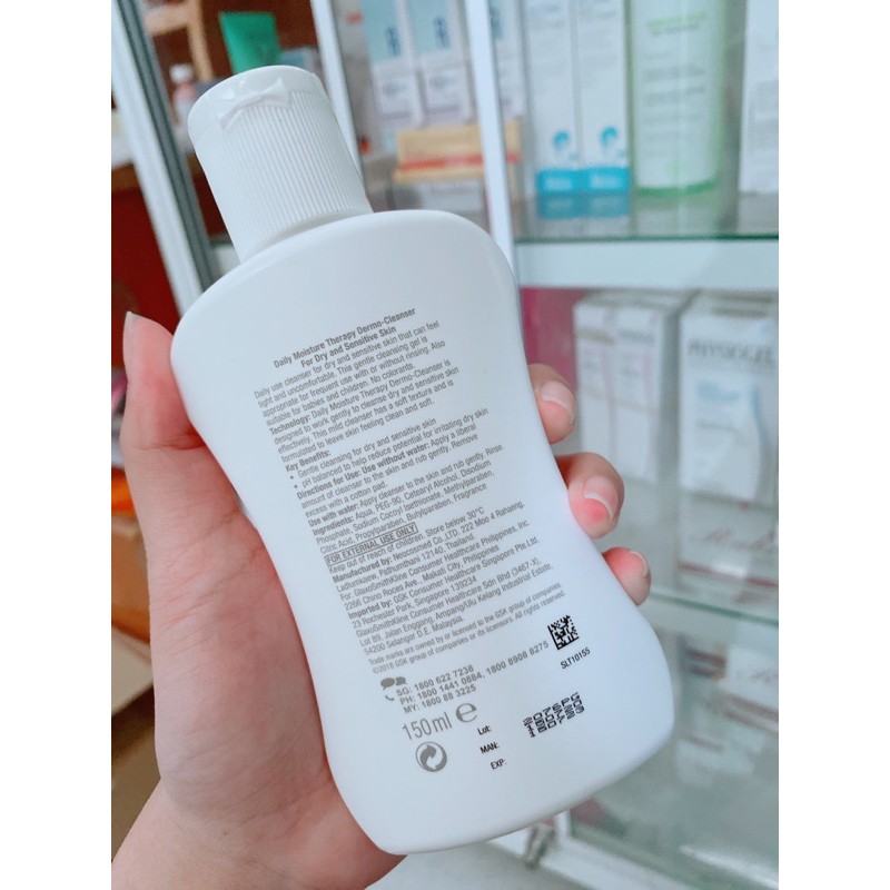 Sữa rửa mặt Physiogel Daily Moisture Therapy Dermo- Cleanser 150ml