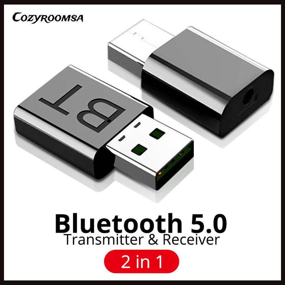 Bộ Thiết Bị Truyền Nhận Bluetooth 2 Trong 1 Chuyên Dụng Cho Loa Xe Hơi