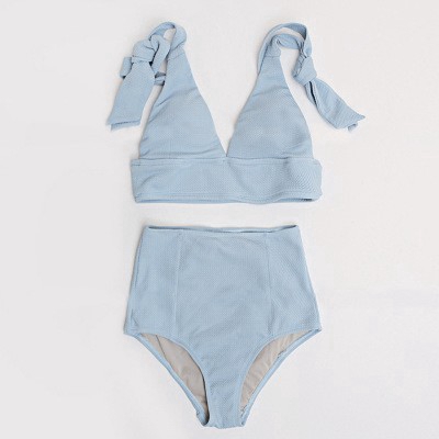 Bộ đồ bơi hai mảnh cột dây đơn giản gợi cảm | BigBuy360 - bigbuy360.vn