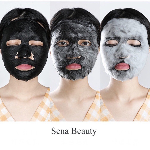 Một Miếng Mặt Nạ Sủi Bọt Thải Độc Detox Da Samanli Black Mask [salesale]