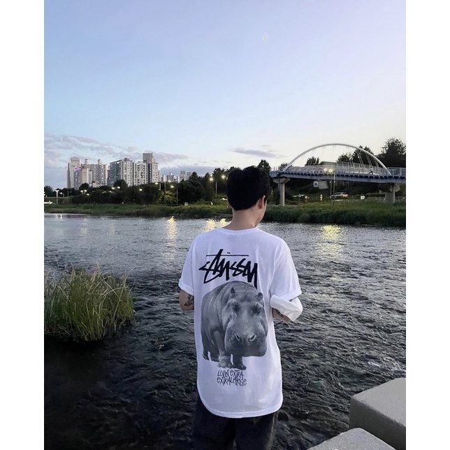 Áo Thun Stussy Big Hippo 100% CHÍNH HÃNG - CÓ SẴN