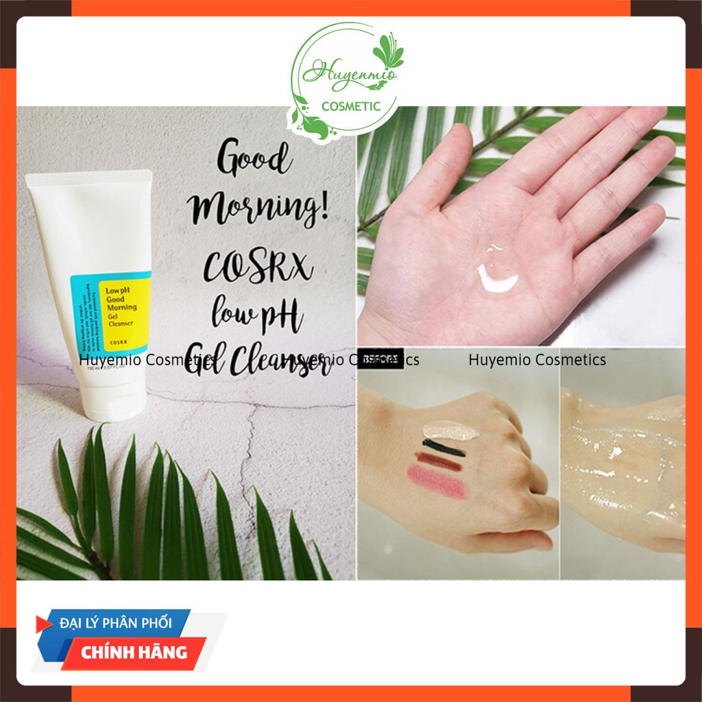 Sữa Rửa Mặt Cosrx Low pH Good Morning Gel Cleanser - 150ml | BigBuy360 - bigbuy360.vn