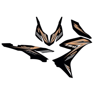 Tem rời honda winner x đen - tem 3 lớp - tặng logo - ver 5