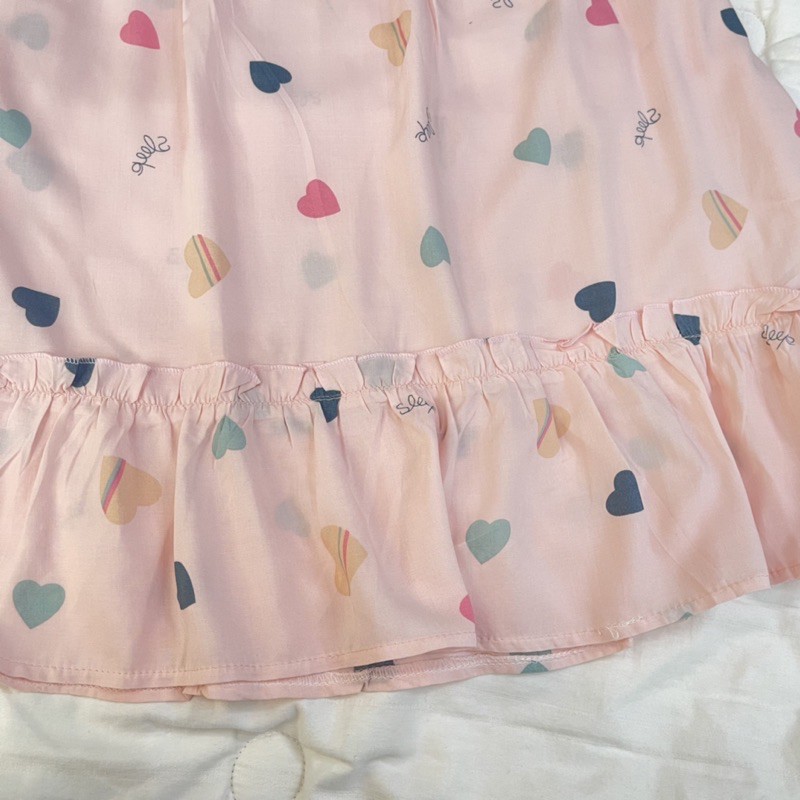 VÁY NGỦ 2 DÂY LANH MẶC NHÀ DÁNG SUÔNG HÌNH SIÊU CUTE MIE LOVE