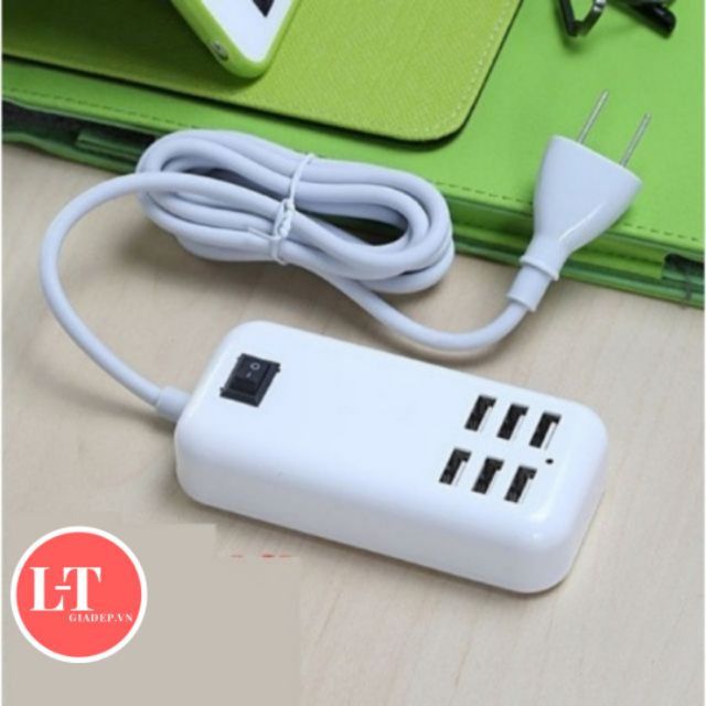 (SIÊU RẺ) Ổ cắm USB 15W 4 cổng usb