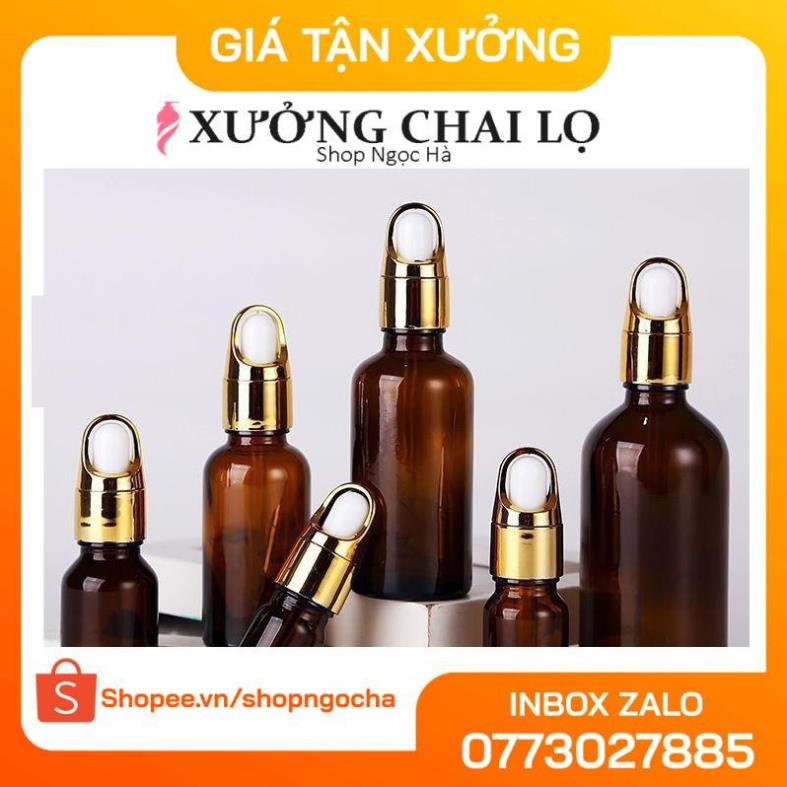 Lọ Chiết Serum ❤ GIÁ TỐT NHẤT ❤ [15ml,20ml] Lọ chiết tinh dầu nút giỏ quai xách hoa , phụ kiện du lịch